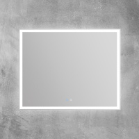 Зеркало со встроенной подсветкой, голосовым управлением и подогревом SPC-GRT-1000-800-LED-TCH-SND, 12W, 220-240V, 1000x30x800 - Gidratop.ru изображение