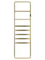 Полотенцесушитель электрический WONZON & WOGHAND DÜSSELDORF, Брашированное золото (WW-A205-BG) - Gidratop.ru изображение