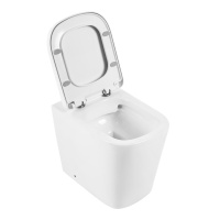 Унитаз приставной безободковый BelBagno ALBANO BB120CBR/BB120SC - Gidratop.ru изображение