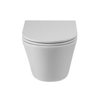 Унитаз подвесной безободковый с сиденьем CEZARES LINER CZR-3808-53-TH-TOR/SC - Gidratop.ru изображение