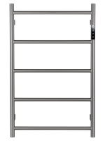 Полотенцесушитель электрический WONZON & WOGHAND BONN, Брашированный никель (WW-AL405-BR) - Gidratop.ru изображение