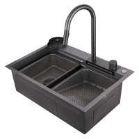 Кухонная мойка ABBER Wasser Kreis AF2194NG никель - Gidratop.ru изображение