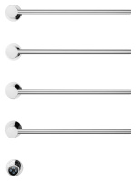 Полотенцесушитель электрический встраиваемый WONZON & WOGHAND HAMBURG, Хром (WW-AL314-CR) - Gidratop.ru изображение