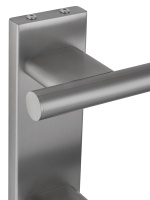 Полотенцесушитель электрический WONZON & WOGHAND NÜRNBERG, Брашированный никель (WW-AL345-BR) - Gidratop.ru изображение