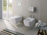Биде Geberit iCon 231910000 Square подвесное, цвет белый - Gidratop.ru изображение