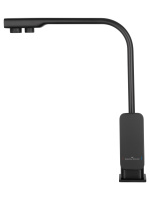 Смеситель для кухни с подключением фильтра WONZON & WOGHAND, Черный матовый (WW-88458004-MB) - Gidratop.ru изображение