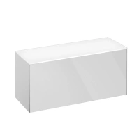 Тумба Keuco Royal Reflex 34010 210000 80 см подвесная, боковая, белый глянцевый - Gidratop.ru изображение