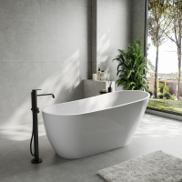 Акриловая ванна ABBER AB9501 белая - Gidratop.ru изображение