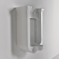 Писсуар подвесной с сифоном и компектом крепежей, цвет: белый - Gidratop.ru изображение