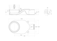 Душевой лоток BelBagno BB-LD-LUCE-60-CR - Gidratop.ru изображение