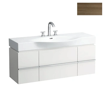 Тумба под раковину Laufen Case For Palace 4.0130.2.075.519.1, 120 см, , 2 ящика, 2 дверцы, мелованный дуб