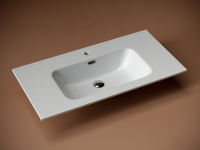 Умывальник накладной прямоугольный Element 910x465x180мм - Gidratop.ru изображение
