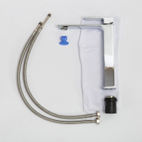 LUCE Смеситель для накладных раковин, хром LUC-LMC-CRM - Gidratop.ru изображение