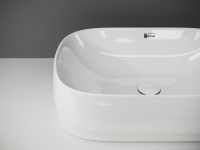 Умывальник чаша ELEMENT2 накладная овальная 540x400x145мм - Gidratop.ru изображение