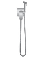 Смеситель с гигиеническим душем встраиваемый WONZON & WOGHAND EDGE, Хром (WW-88829003-CR) - Gidratop.ru изображение