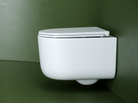 Подвесной унитаз Ulma безободковый, смыв торнадо - Gidratop.ru изображение