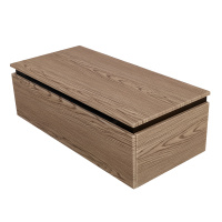 SLIDER Тумба с одним выкатным ящиком, дуб тангент, 996x476x300, SLIDER-1000-1C-PI-RT-P - Gidratop.ru изображение