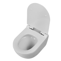 Унитаз подвесной безободковый BelBagno AMANDA-TOR BB051CH-TOR-FC/BB2011SC - Gidratop.ru изображение