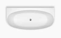Акриловая ванна без перелива BELBAGNO BB83-1700-W0 - Gidratop.ru изображение