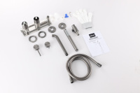 Смеситель ABBER Wasser Kreis 316 AF8130BGG для ванны скрытого монтажа, оружейная сталь брашированная - Gidratop.ru изображение