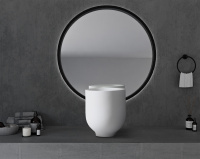 Раковина накладная ABBER Stein AS2618 белая матовая - Gidratop.ru изображение