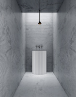 Раковина отдельностоящая ABBER Stein AS2551-H белая матовая - Gidratop.ru изображение