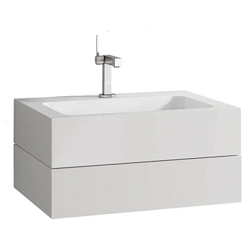 Тумба с раковиной Keuco Edition 300 39611380100, 65 см, цвет белый