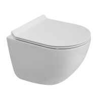 Унитаз подвесной безободковый BelBagno AMANDA-TOR BB051CH-TOR-FC/BB2011SC - Gidratop.ru изображение