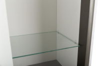 RELAX Шкаф подвесной с двумя распашными дверцами с доводчиками, с двумя полками, универсальный, оружейная сталь, 400x300x1500, RELAX-1500-2A-SO-GM - Gidratop.ru изображение