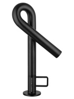 Смеситель для раковины WONZON & WOGHAND LOOP, Черный матовый (WW-111-00-508) - Gidratop.ru изображение