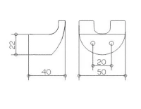 Крючок Keuco Elegance New 11613 010000 - Gidratop.ru изображение