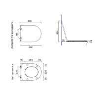 Catalano Sfera/Zero Сиденье для унитаза с микролифтом, тонкое, цвет черный матовый - Gidratop.ru изображение