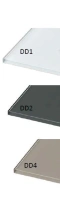 Раковина стеклянная Jacob Delafon Vox EB2103-DD2, 100 х 46 см, левая, серая глянцевая - Gidratop.ru изображение