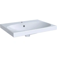 Раковина Geberit Acanto 500.621.01.2, 65 х 48,2 см, белая - Gidratop.ru изображение