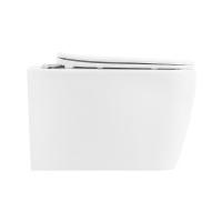 Унитаз подвесной безободковый BelBagno VENETO BB132CHR/BB132SC - Gidratop.ru изображение