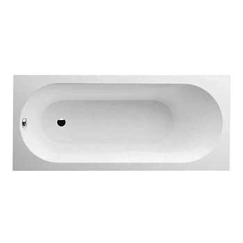 Квариловая ванна Villeroy&Boch Oberon 160 x 75 см, белый alpin, UBQ160OBE2V-01