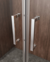 Душевой уголок CEZARES MOLVENO-AH-2/1-170/100-C-Cr-IV - Gidratop.ru изображение