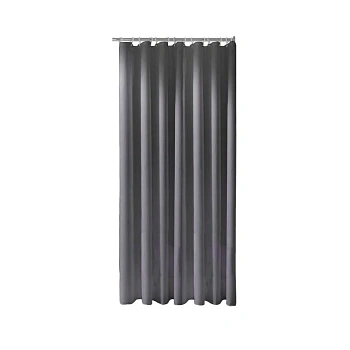 Штора для ванной Keuco Plan 14943000620, 200 х 180 см, антрацит/11 люверсов