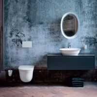 Подвесной унитаз Laufen The New Classic 8.2085.1.000.000.1, Rimless, цвет - белый - Gidratop.ru изображение