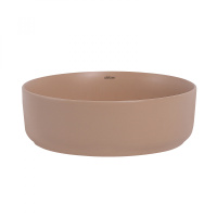 Раковина накладная ABBER  Bequem AC2108MBB бежевая матовая - Gidratop.ru изображение