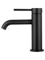 Смеситель для раковины WONZON & WOGHAND STICK, Черный матовый (WW-88139017-MB) - Gidratop.ru изображение