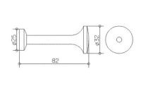 Крючок Keuco Elegance New 11616 010000 - Gidratop.ru изображение