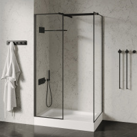 Душевой поддон ABBER AD3C119 110х90 прямоугольный, акриловый, белый - Gidratop.ru изображение