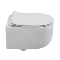 Унитаз подвесной безободковый BelBagno SOFT-TOR BB084CH-TOR/BB2034SC - Gidratop.ru изображение