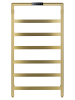 Полотенцесушитель электрический WONZON & WOGHAND KÖLN, Брашированное золото (WW-A6016-BG) - Gidratop.ru изображение