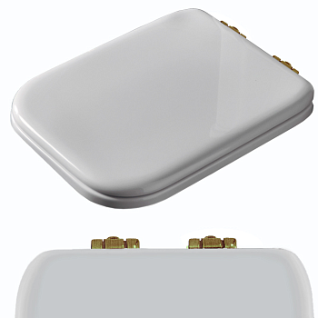 запчасть - комплект шарниров (микролифт) для сидения 418601/418640, цвет бронза