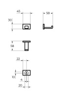MAXIMA CZR-F-8922 Крючок - Gidratop.ru изображение