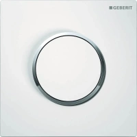 Пневмопривод Geberit Sigma Type 10 116.015.KJ.1, белый/хром - Gidratop.ru изображение