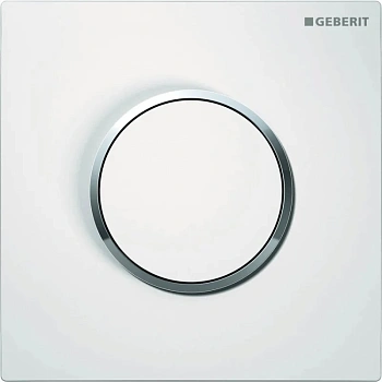 Пневмопривод Geberit Sigma Type 10 116.015.KJ.1, белый/хром