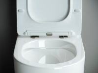 Напольный пристенный унитаз Metropol Rimless - Gidratop.ru изображение